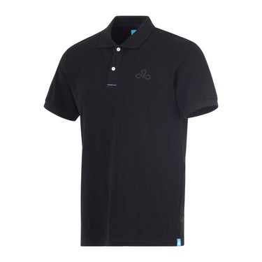 Cloud9 Core Collection Polo Shirt. Black.