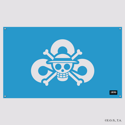 Cloud9 x One Piece Flag - Blue