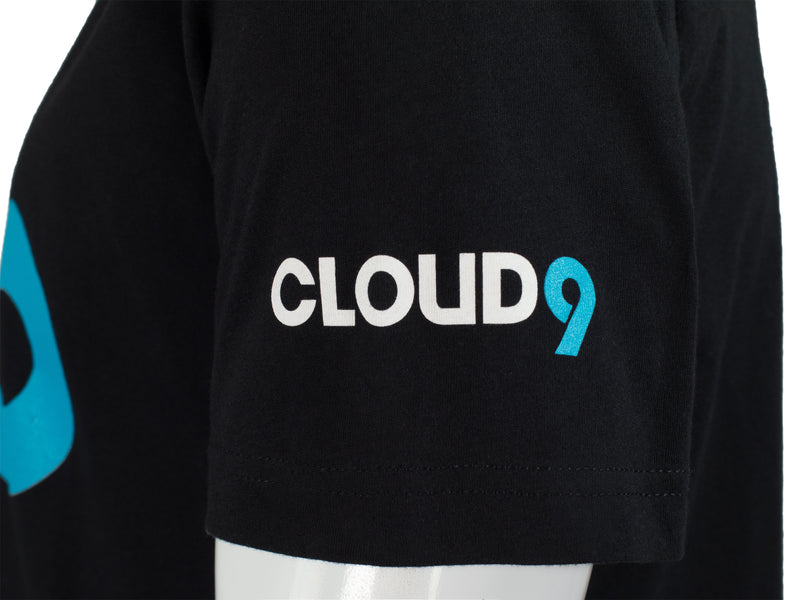 Cloud9 Logo Tee. Black