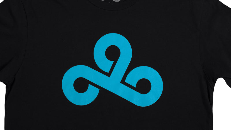 Cloud9 Logo Tee. Black