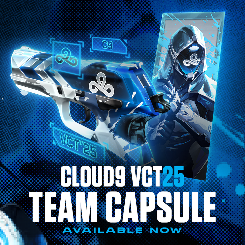 2025 Cloud9 VALORANT Team Capsule