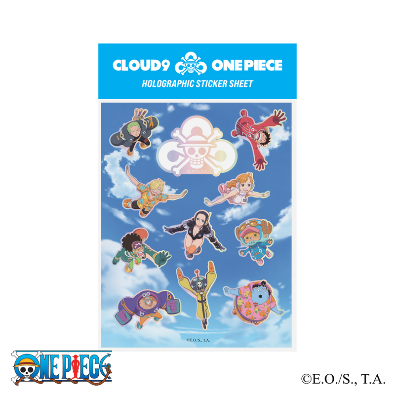 Cloud9 x One Piece Sticker sheet - 8.3" x 11.7"