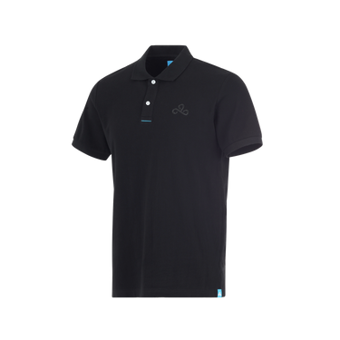 Cloud9 Core Collection Polo Shirt. Black.