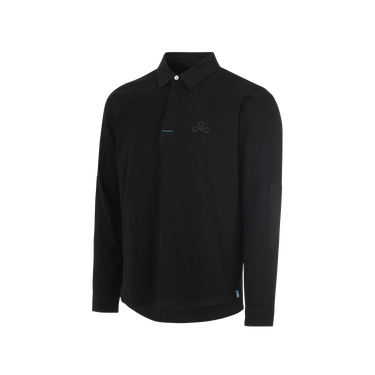 Cloud9 Core Collection Rugby Shirt. Black.