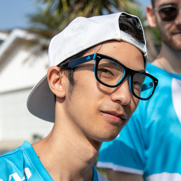 Cloud9 Lifestyle Square Glasses - Blue/Black