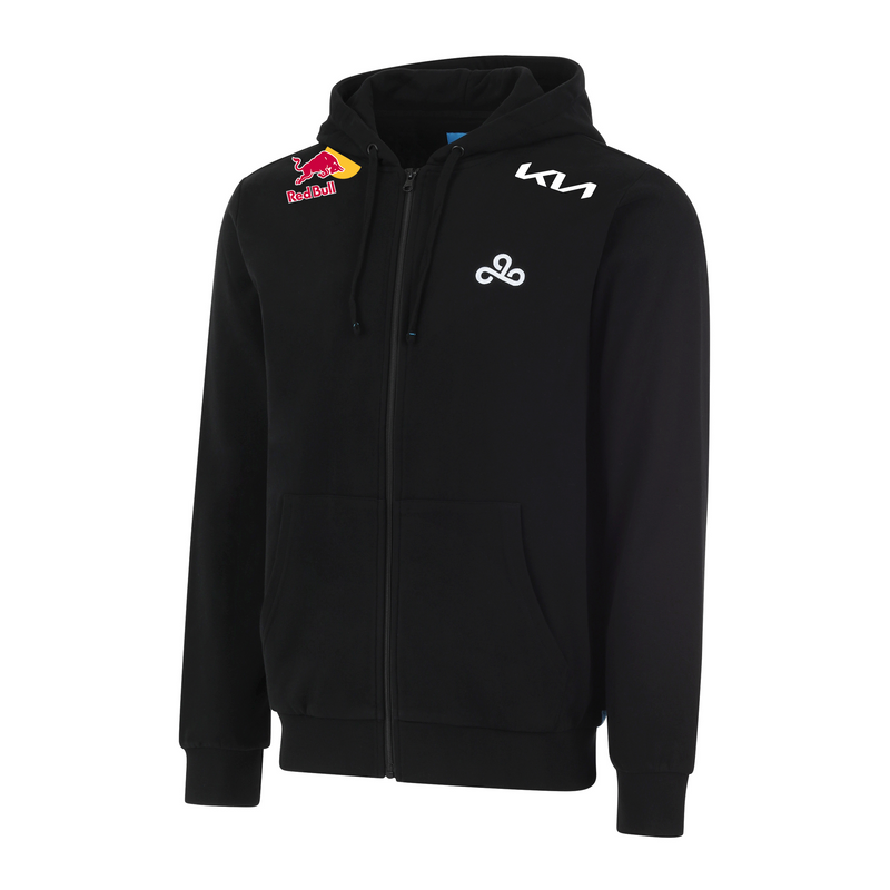 Cloud9 Core Collection Zip-Up Hoodie. Black - LoL Edition