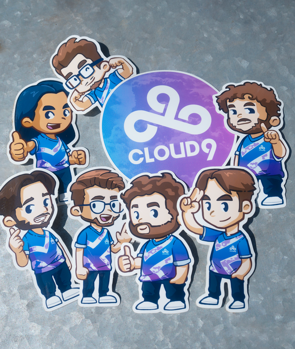 2023 Cloud9 VALORANT Sticker - Bundle