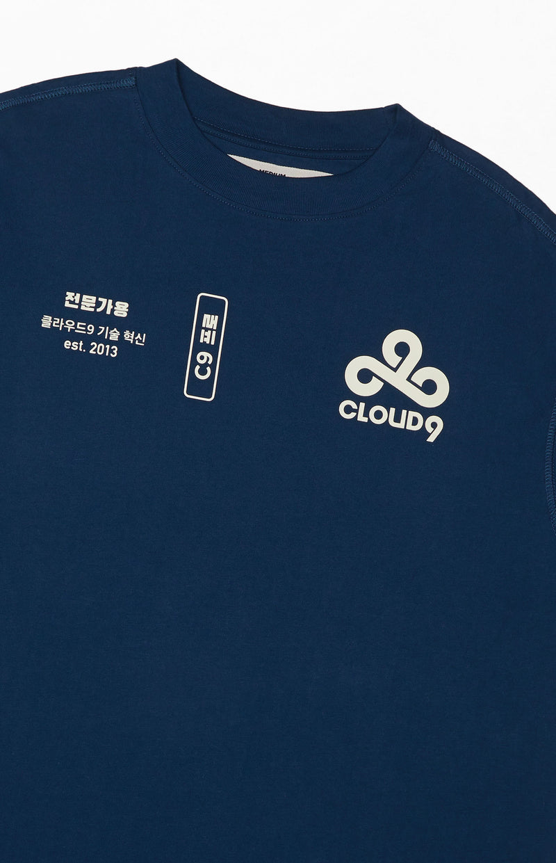 Cloud9 x PacSun Pro Short Sleeve Tee. Blue