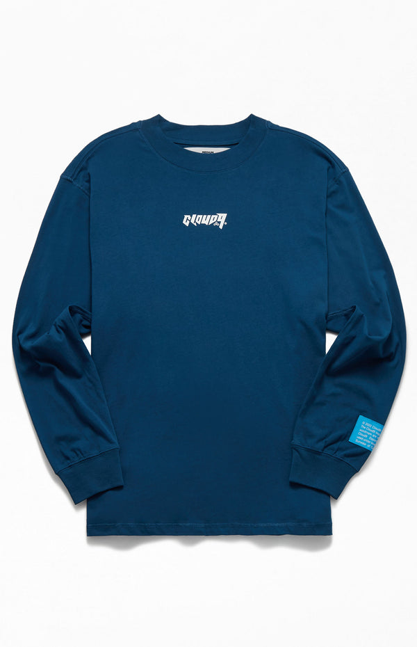 Cloud9 x PacSun Future Longsleeve Tee. Blue