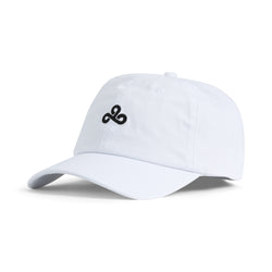Cloud9 Core Collection Dad Hat. White