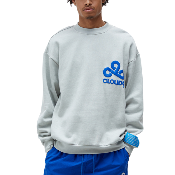 Cloud9 x PacSun Crewneck Sweatshirt. Gray