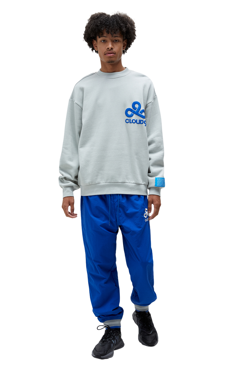 Cloud9 x PacSun Crewneck Sweatshirt. Gray