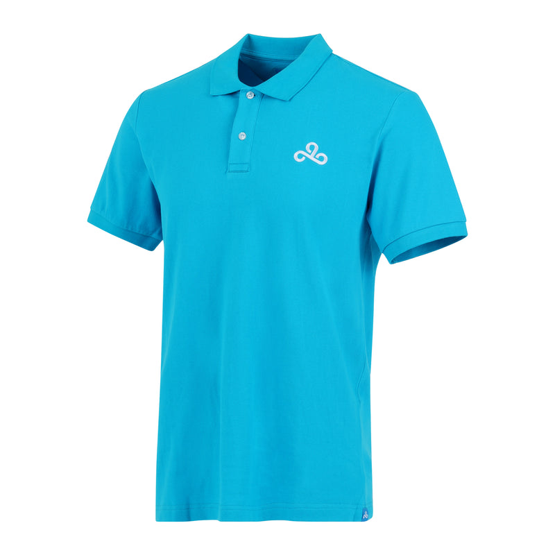 Cloud9 Core Collection Polo Shirt. Blue.