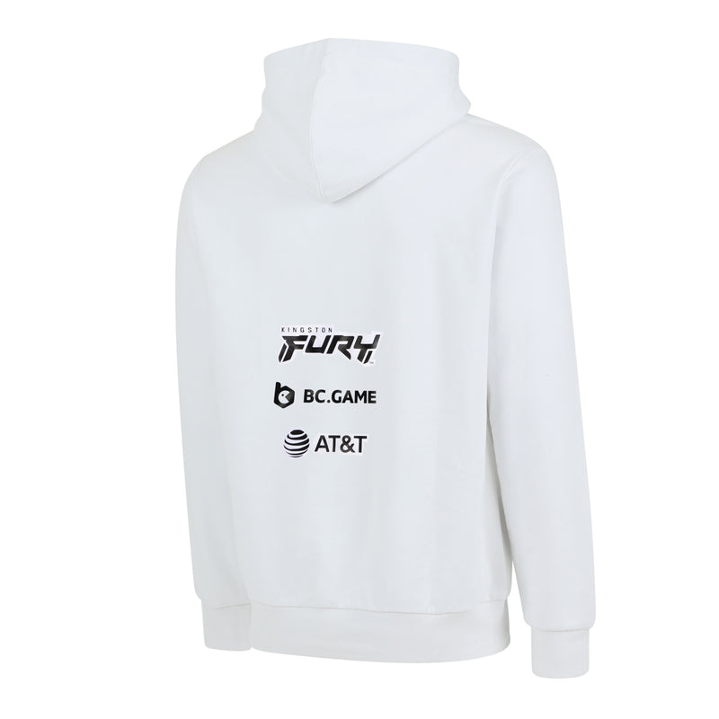 Cloud9 Core Collection Zip-Up Hoodie. White - Pro Edition