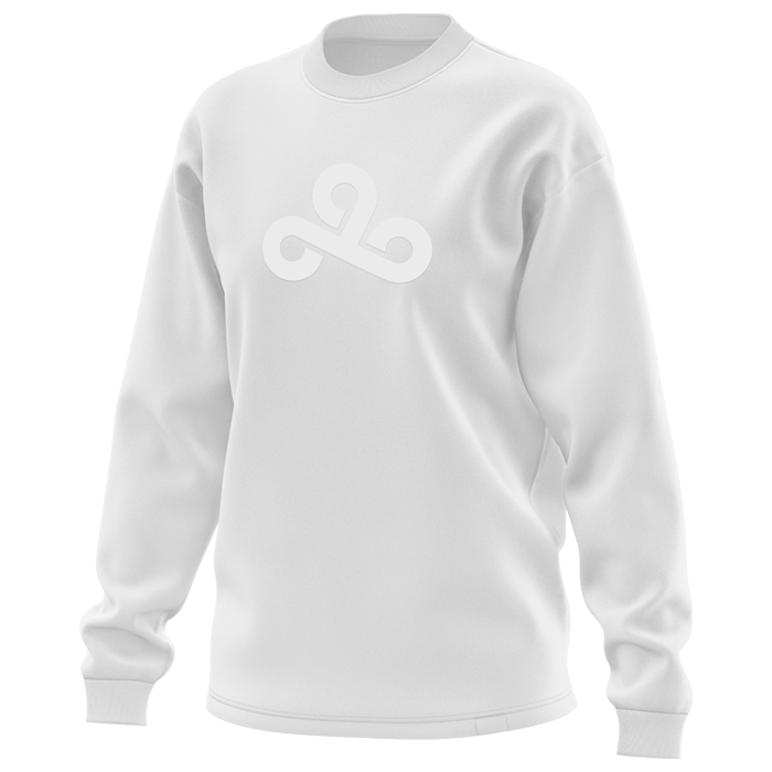 Cloud9 Core Collection Longsleeve Tee Shirt. White.